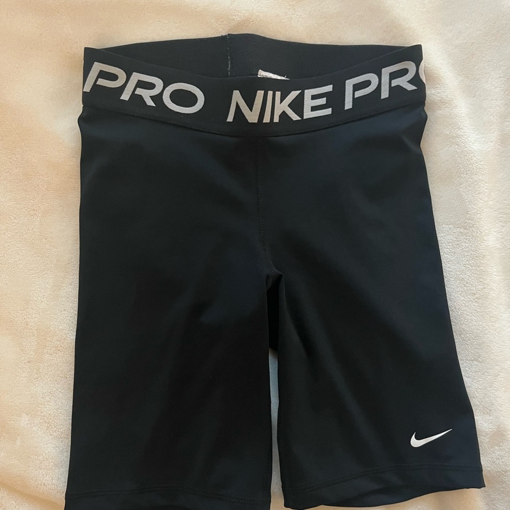 Black Nike Pro Biker Shorts